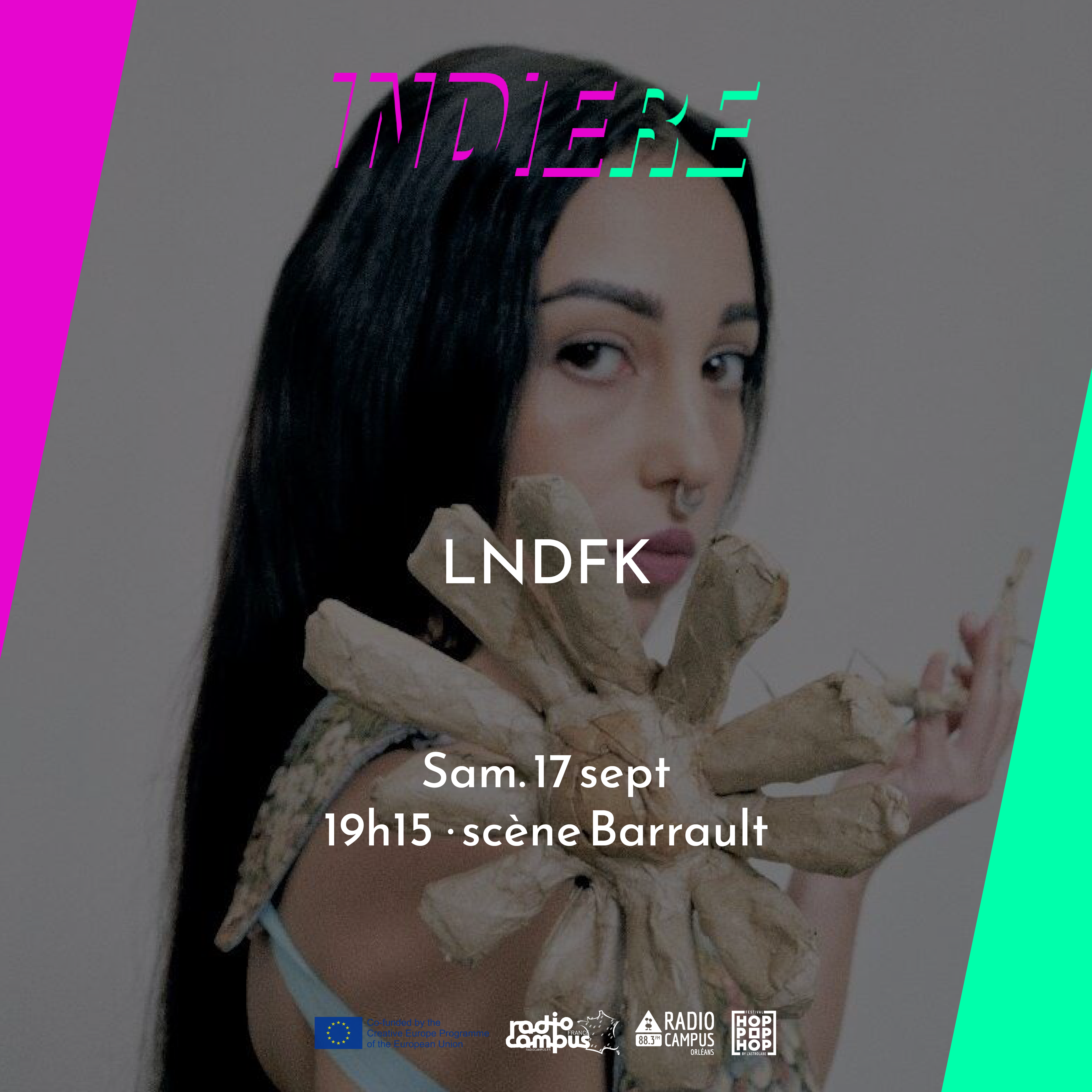 LNDFK (Italie/Tunisie) Linda Feki, italo tunisienne jazz soulful, sensuel, enivrant, élégant